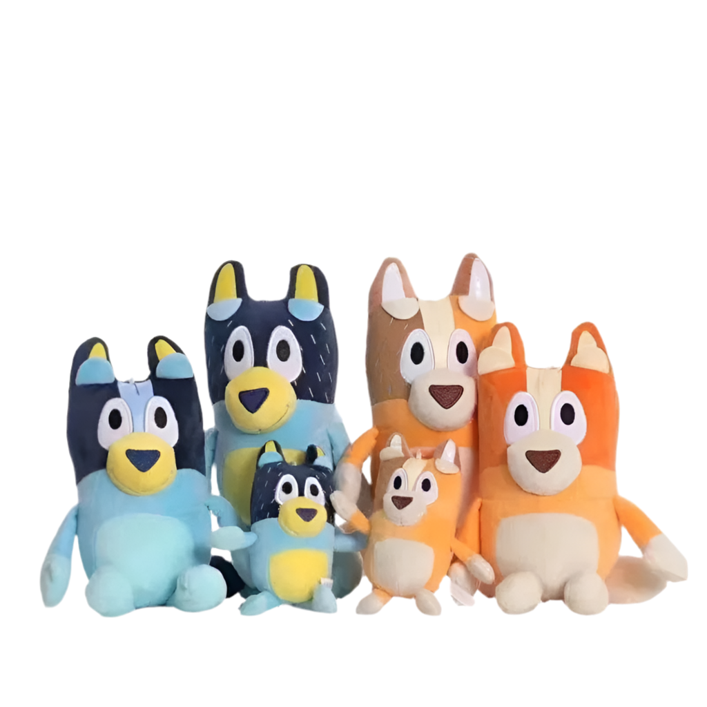 Plush Bluey & Bingo Stuffed Toy - 17/28cm