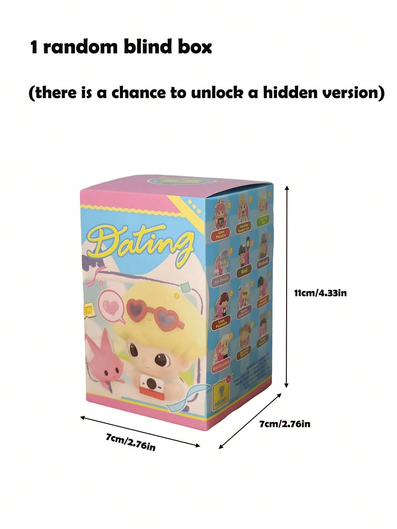 Dimoo Date Blind Box Series Collection Figurine