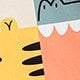 Toddler Boys Cartoon Animal Print Sweatshirt – Colorblock Long Sleeve Pullover | Ages 9M–3Y