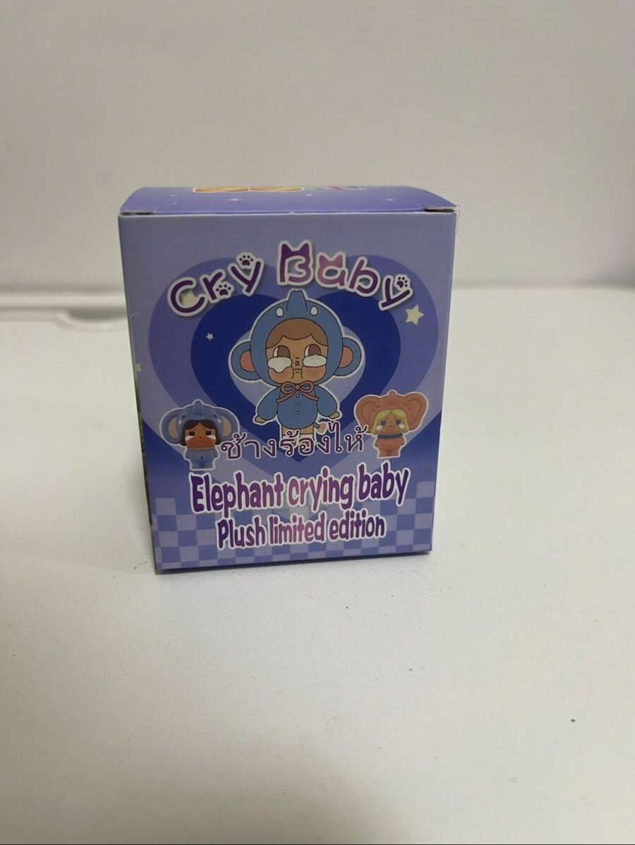 Cry Baby Elephant Crying Baby Plush Limited Edition Multicolor Random One