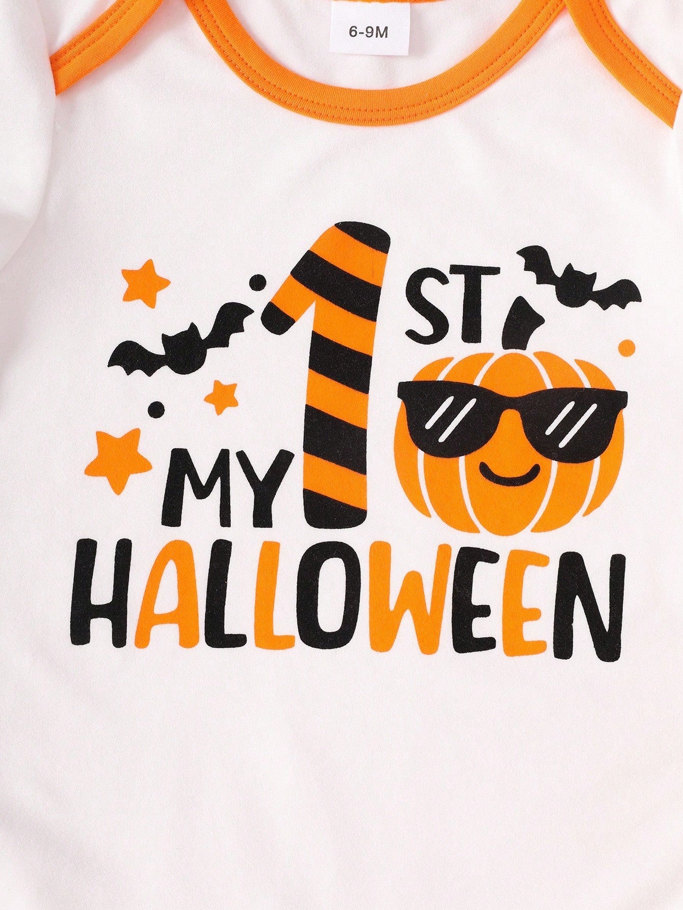 Baby My 1st Halloween Romper & Hat (Age 3M-24M)