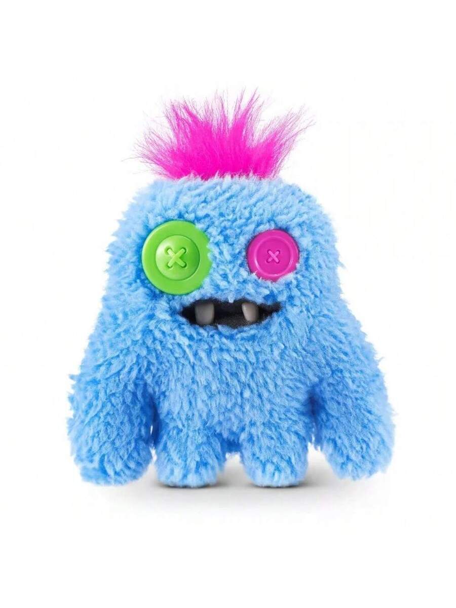 Fuggler Baby Ugly-Cute Monster Plush - Quirky Mini Soft Doll 15704 Cute Teeth Baby-strange Baby Blue one-size