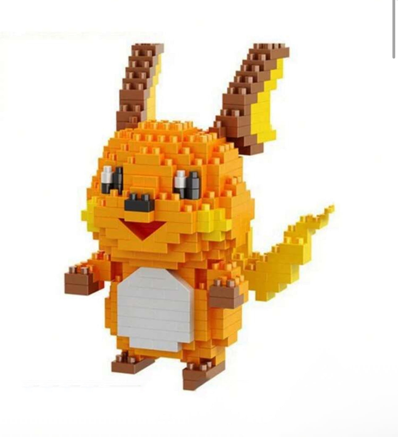 Pokémon Mini Building Blocks Figures – Pikachu, Charizard, Togepi, Cubone & More | Anime Brick Toys for Kids Multicolor E