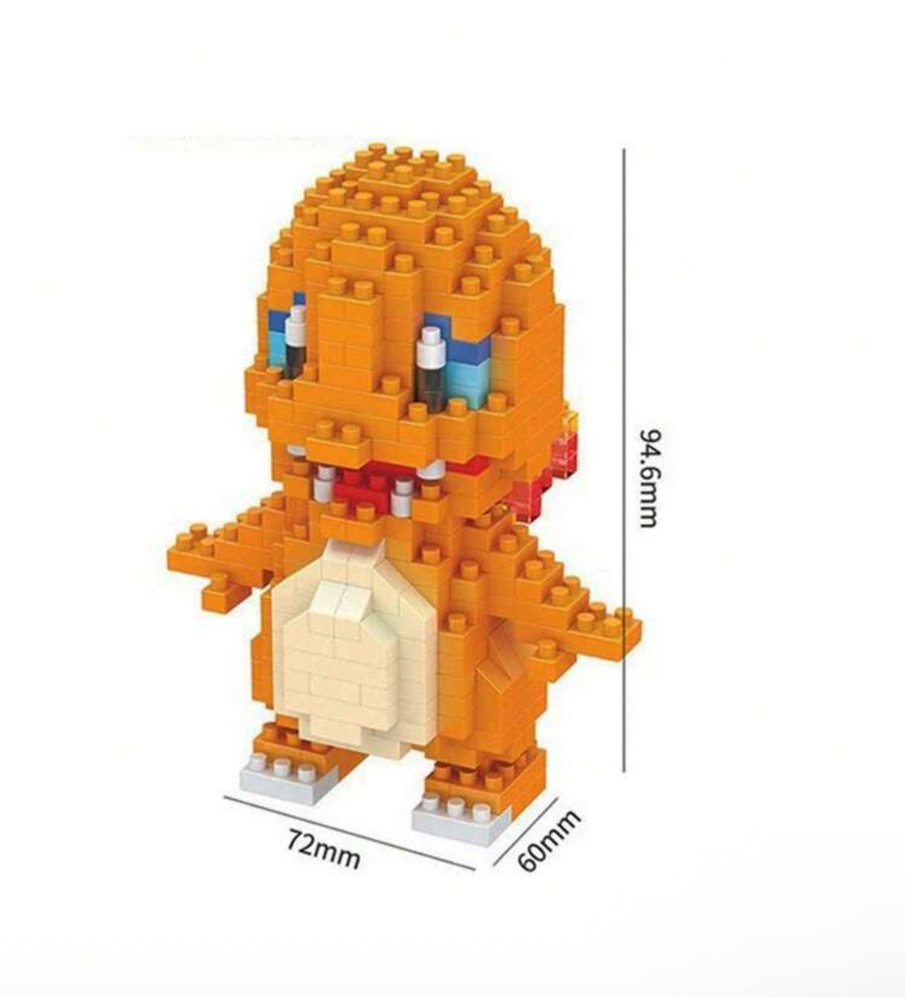 Pokémon Mini Building Blocks Figures – Pikachu, Charizard, Togepi, Cubone & More | Anime Brick Toys for Kids