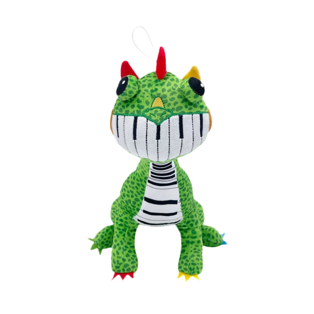Plush Poppyed Pianosaurus Song Stuffed Toy - 24cm