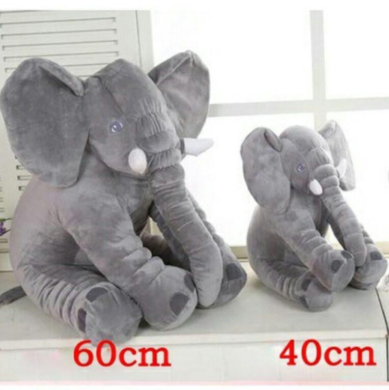 Baby Elephant Pillow Stuffed Toy - 40cm 60cm