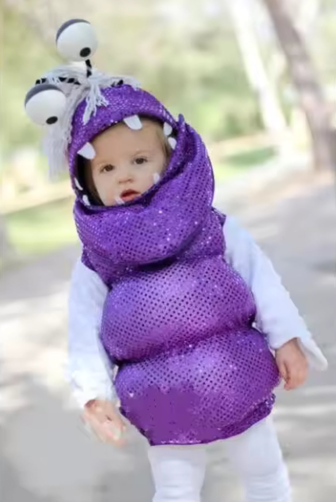 Kids Baby Boo Costume (Age 24M-7YRS)
