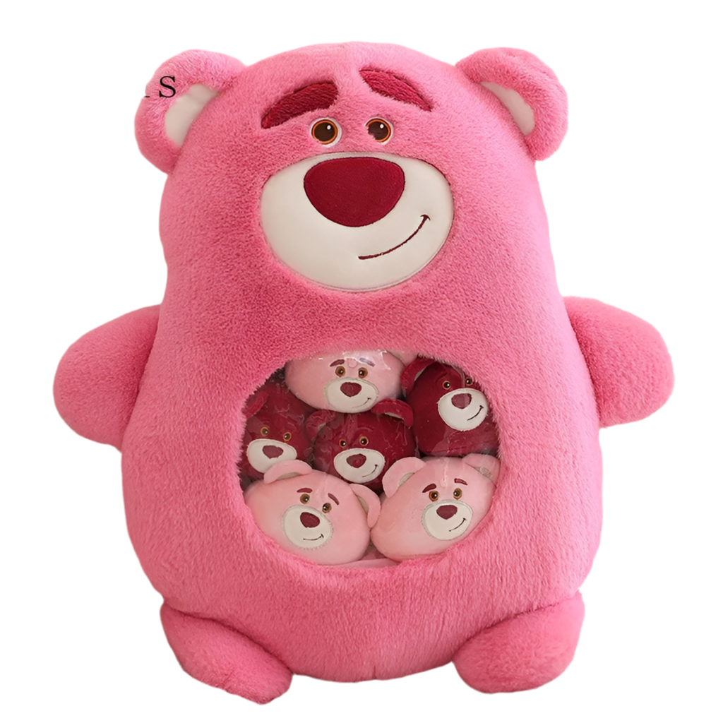 Plush Panda Koala Capybara Pudding Bag Stuffed Toy 35-50cm
