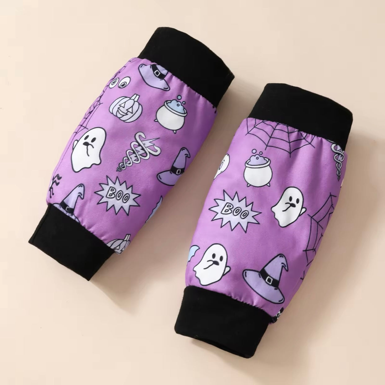 Baby Girls 1st Halloween Bodysuit Ruffle Shorts & Legwarmers Outfit (Age Newborn - 18M)