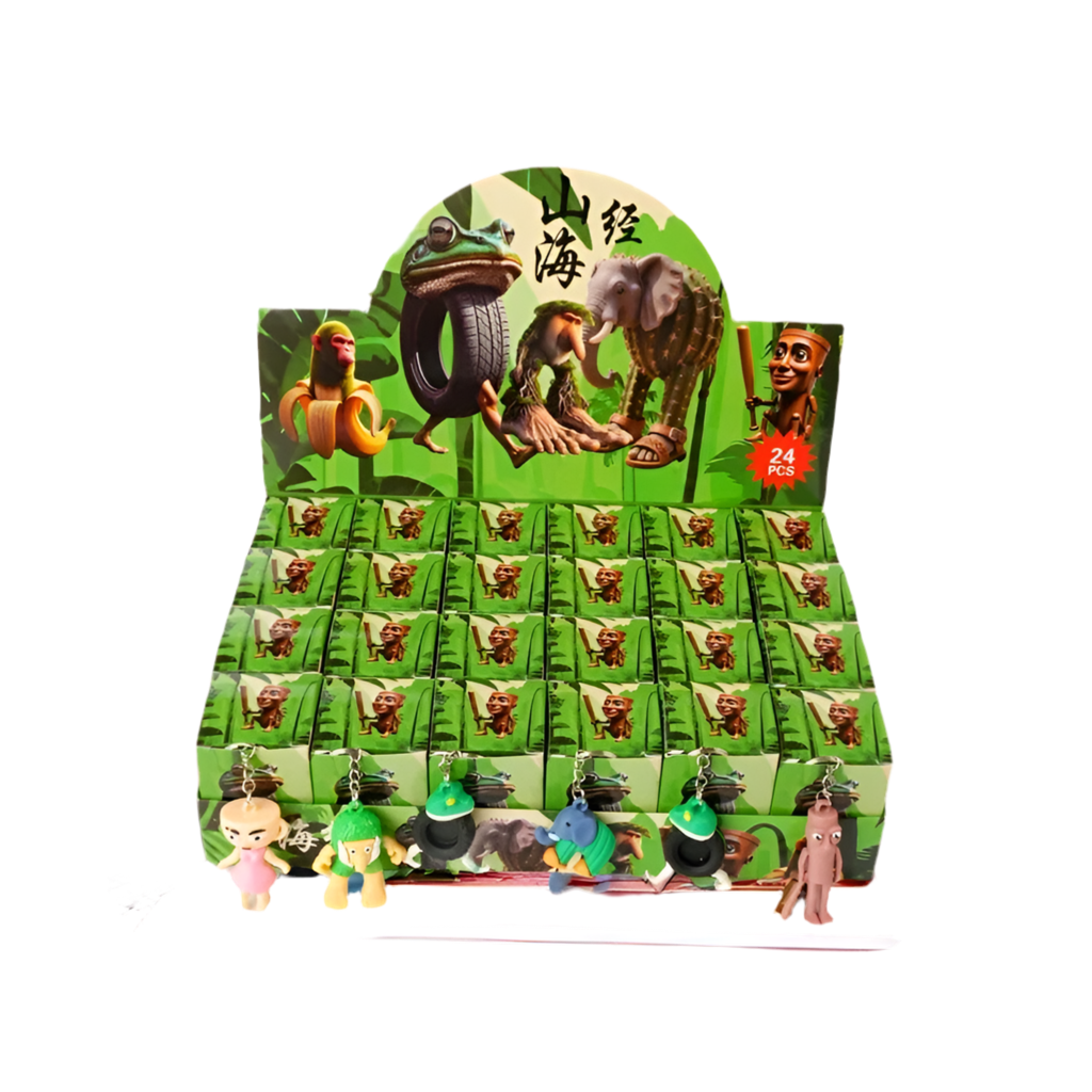 Italian Brainrot Blind Box Figures Tralalero Tralala or Tung Tung Tung Sahur - 24 Pack