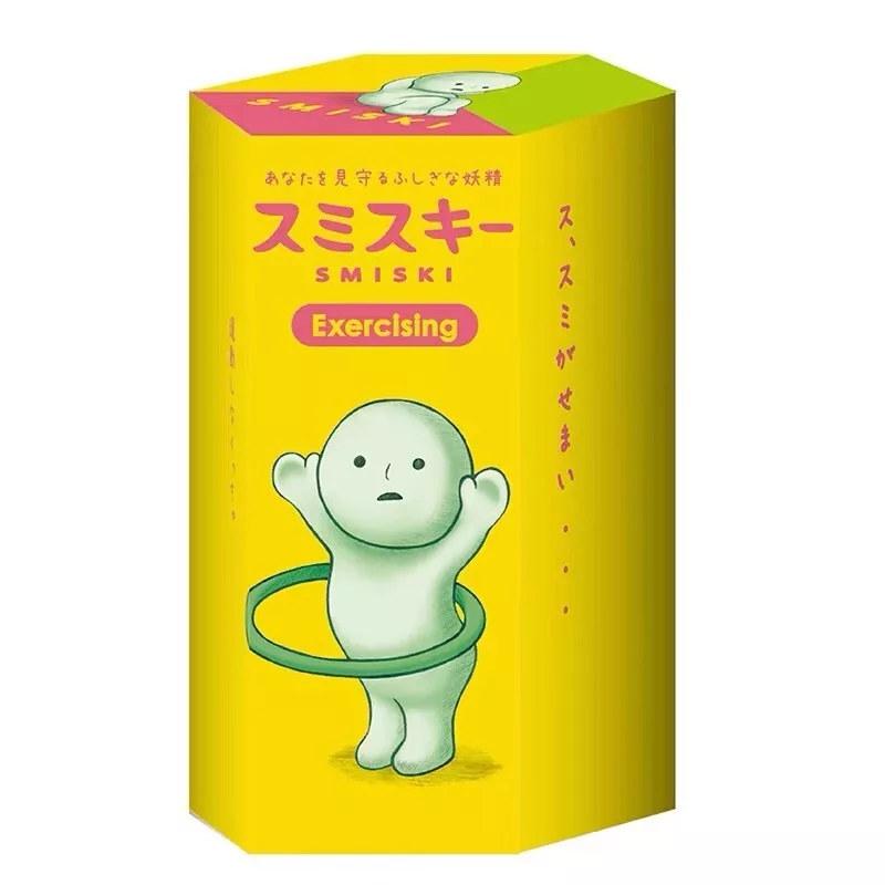 Smiski Hippers Toilet Glow-in-the-Dark – Mini Blind Box Figure | Stick-On Character Toy Multicolor G