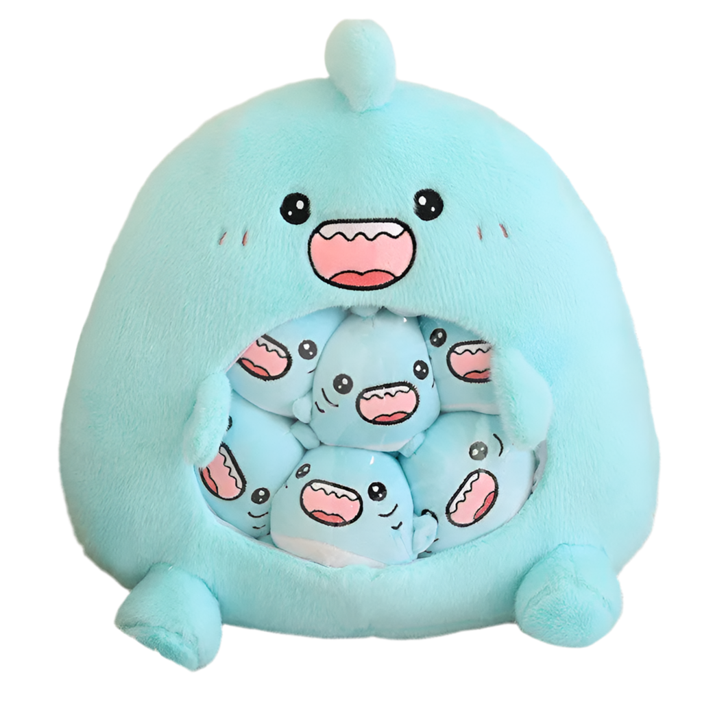 Plush Panda Koala Capybara Pudding Bag Stuffed Toy 35-50cm