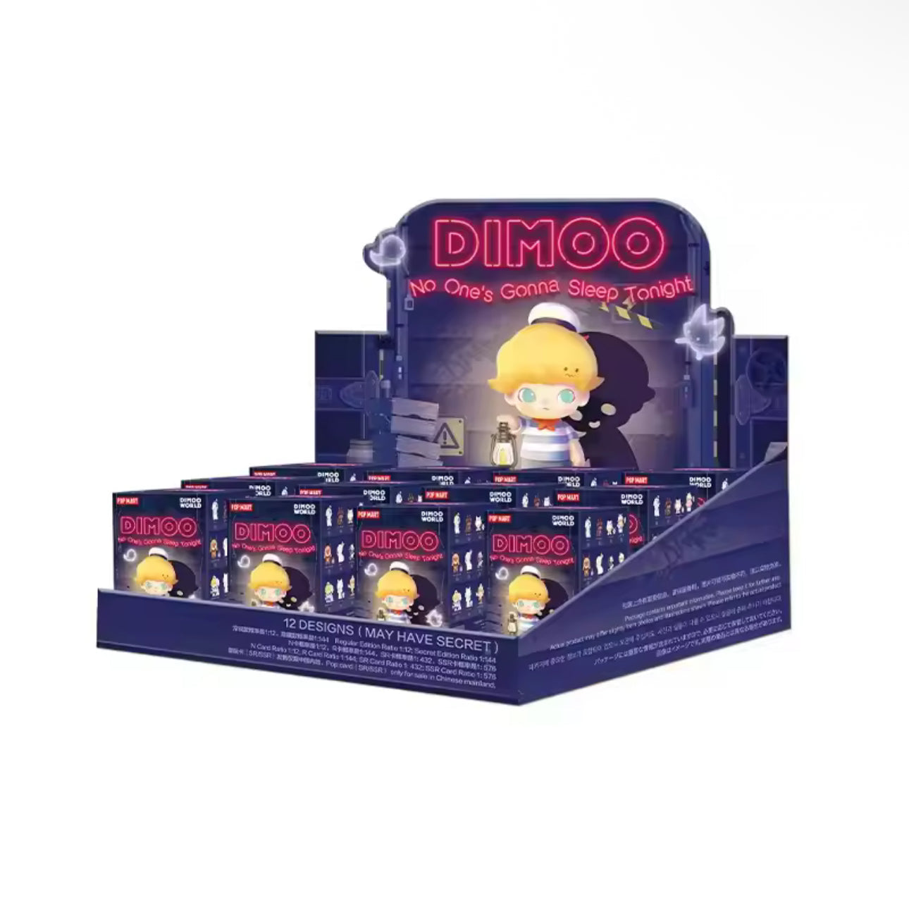 DIMOO: No One's Gonna Sleep Tonight Series" Blind Box Figures