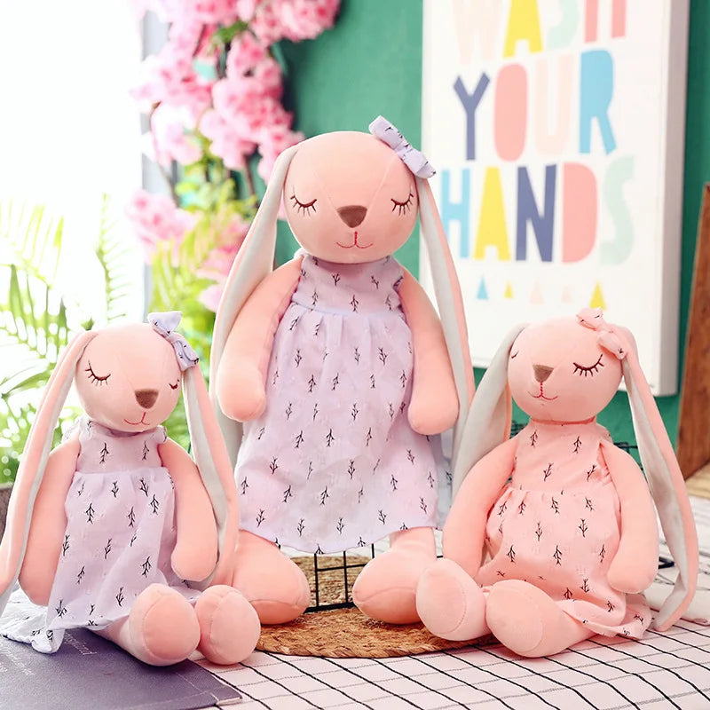 Plush Long Eared Ballerina Stuffed Toy - 35-39cm