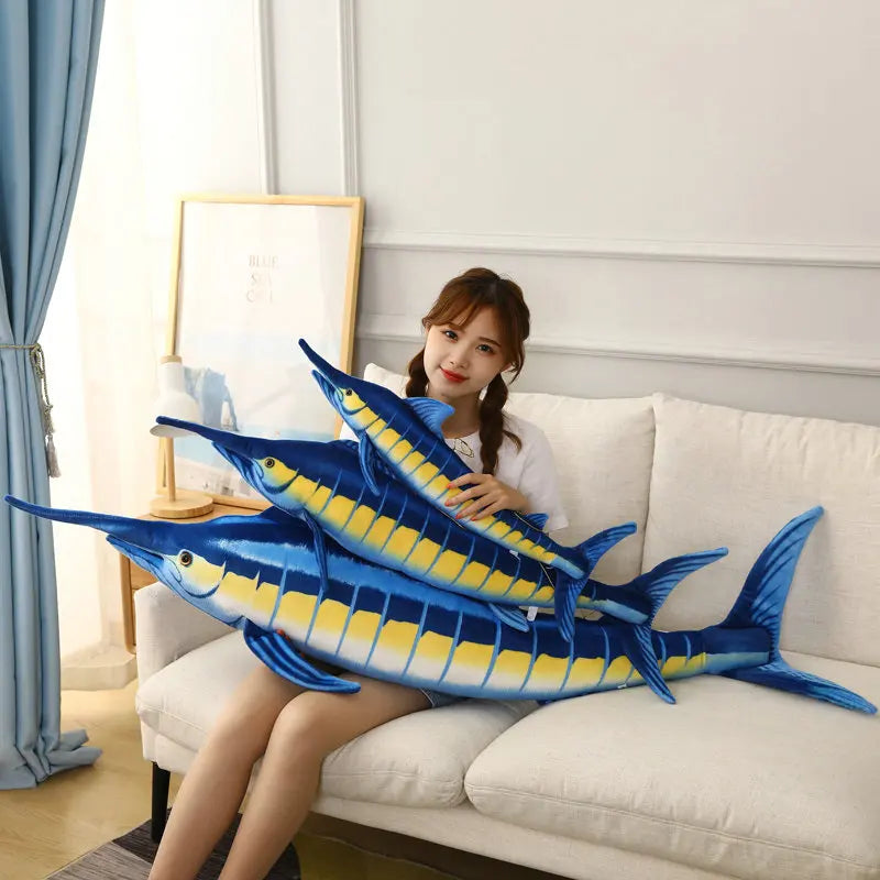 Plush Simulation Fish Stuffed Toy 60/100/140cm
