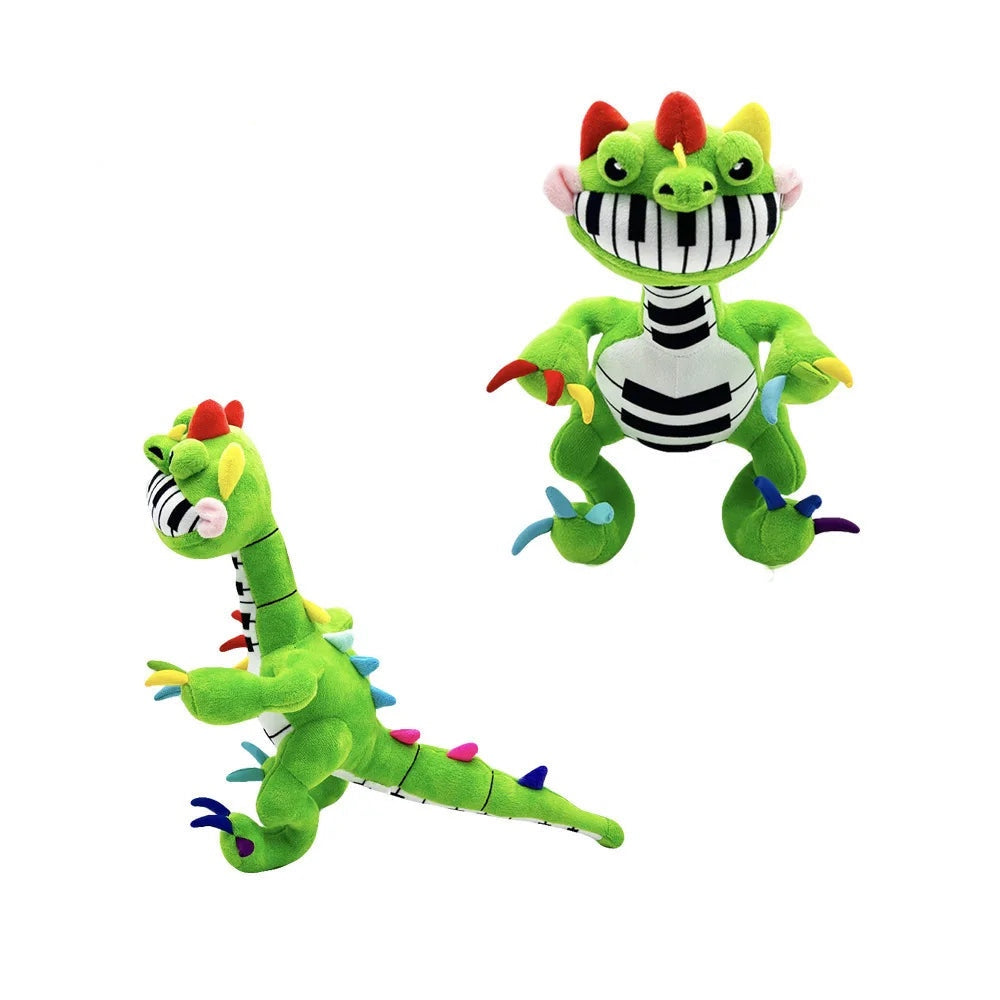 Plush Pianosaurus Nightmared Critters Stuffed Toy