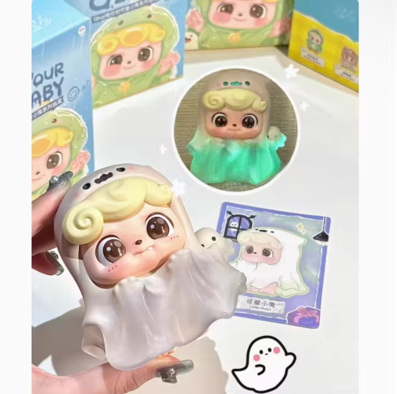 JOTOYS Q.Kid Be Your Q.Baby Series Blind Box C