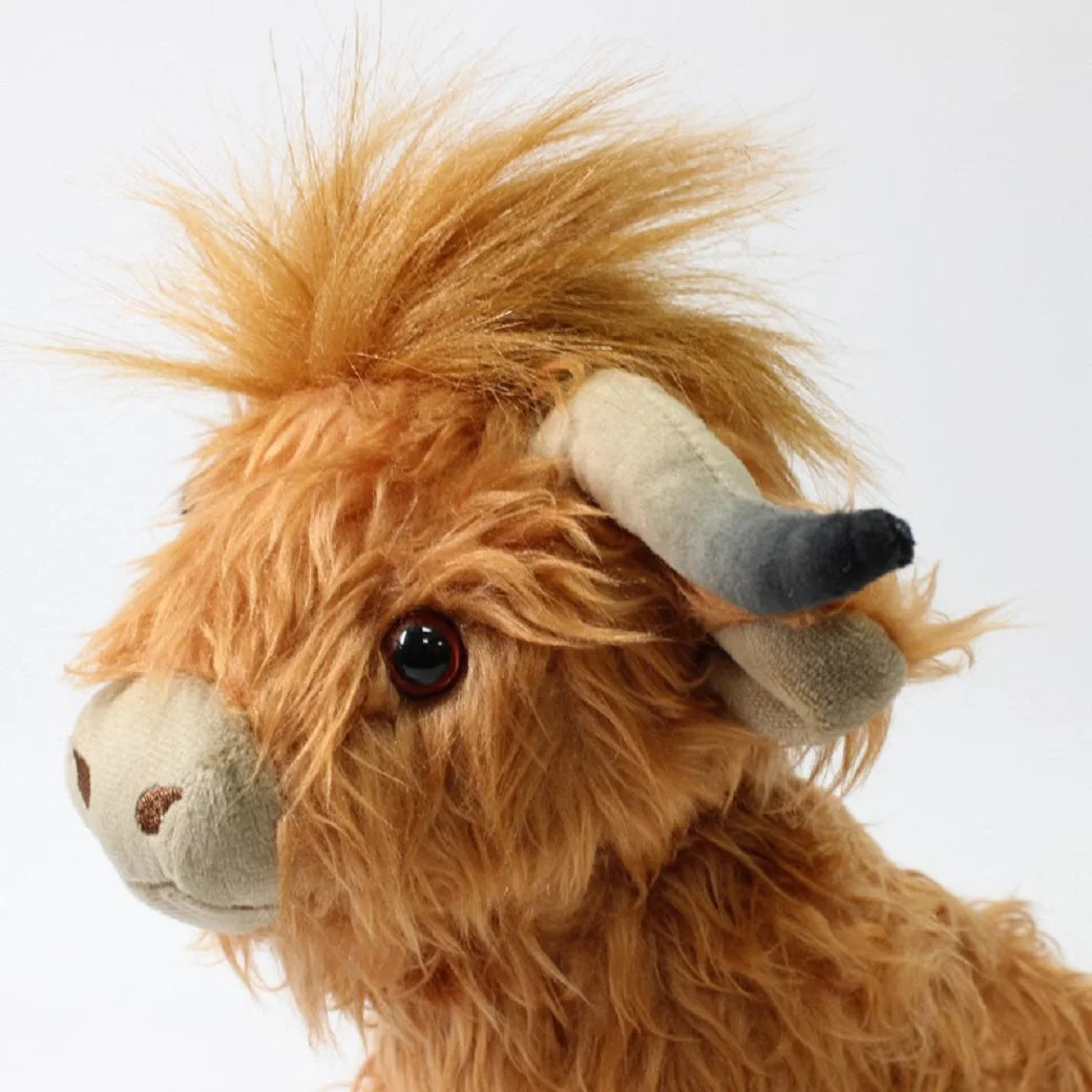 Plush Cute Highland Cow Stuffed Toy - 25cm