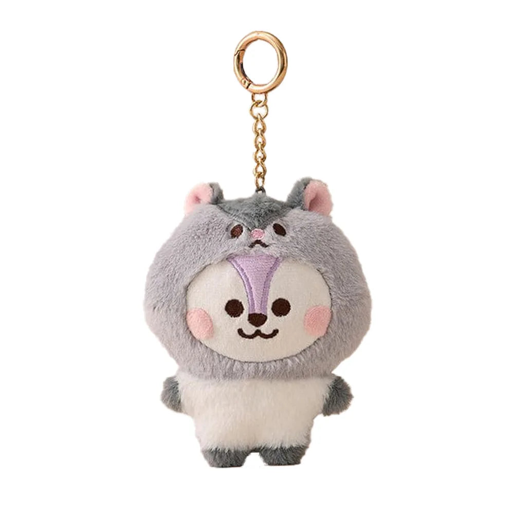 Zoo Series Plush Doll Keychain - 10cm