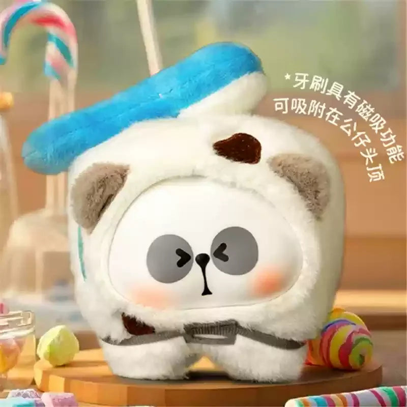 Genuine Mr.Pa Candy Series Blind Box Little Panda Candy Vinyl Face Doll Bag Pendant Mystery Box Kawaii Collect Toy Girl'S Gift Hide Styles