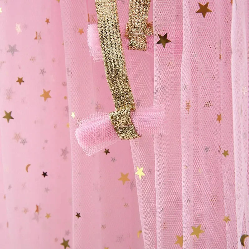 Girls Princess Sequin Dress Up Cape (24M-12 YRS)