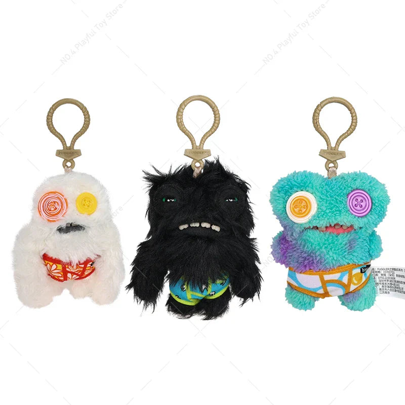 Plush Fuggler Ugly Monsters Teeth Plush Keychain Pendant Toy