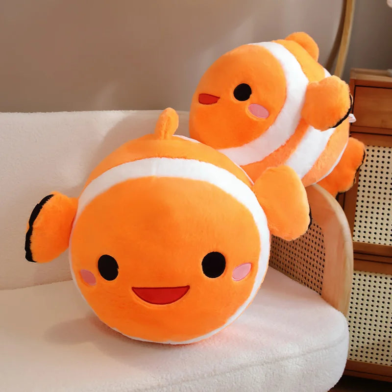 Plush Fluffy Clownfish Pillow Toys l Stuffed Toy - 50-60cm