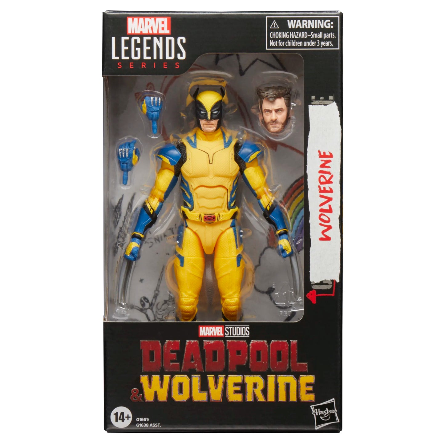 Deadpool & Wolverine Action Figure X-Men Movable Joints Toy