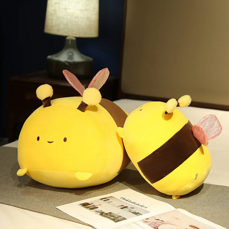 Plush Bee Pillow Stuffed Toy - 35/50CM