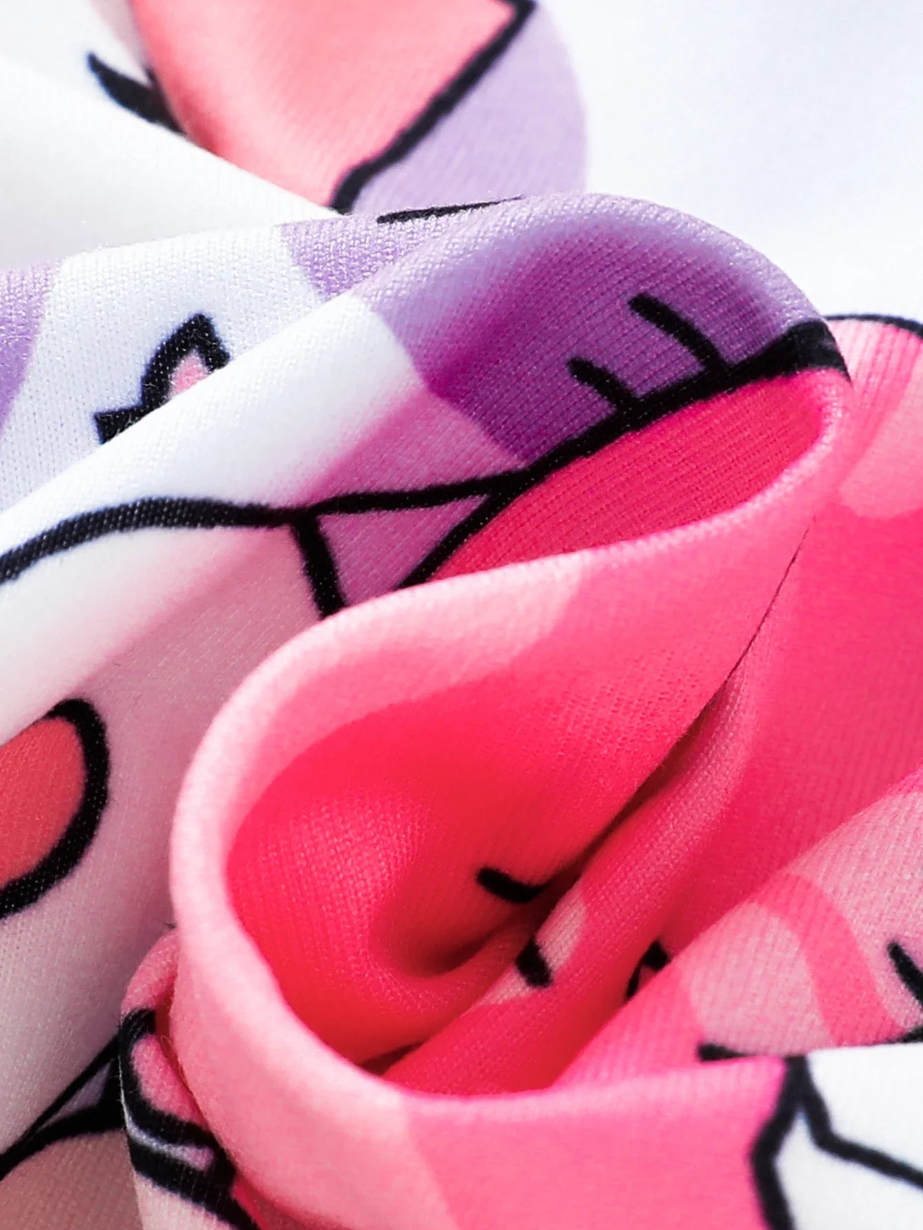 Girls Cat Print Dress (Age 3-7 YRS)