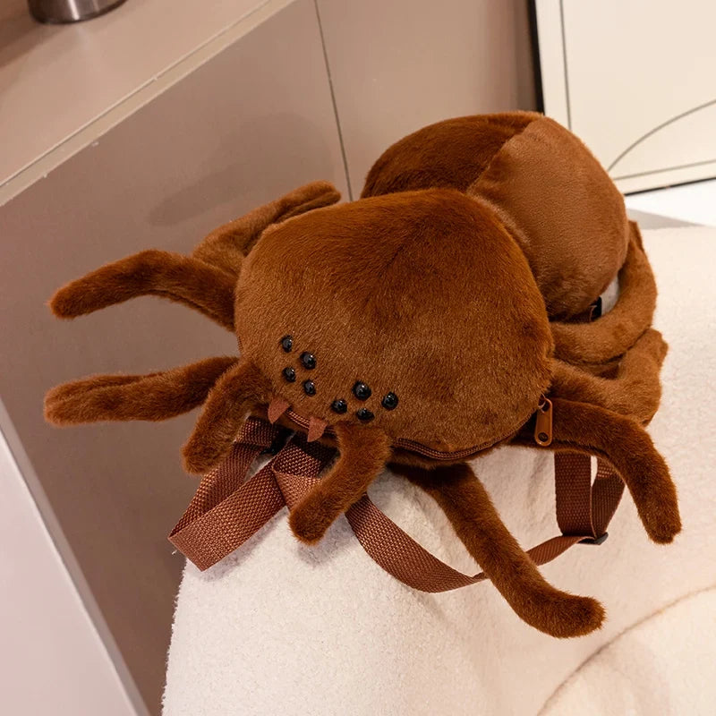 Plush Spider Backpack Stuffed Toy - 35*30CM