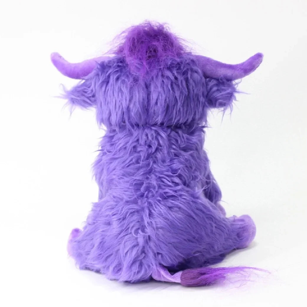 Plush Cute Highland Cow Stuffed Toy - 25cm