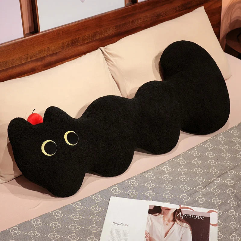 Plush Cat Long Pillow Toy 90-120cm