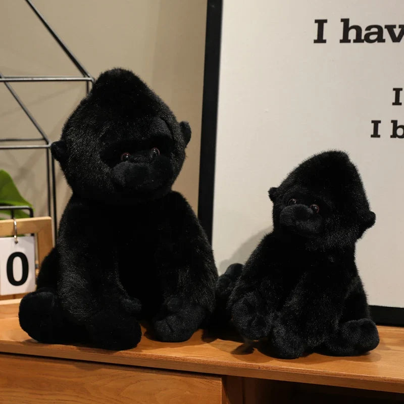 Plush Black Monkey Chimpanzee Stuffed Toy 22cm-32cm