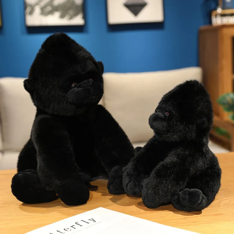 Plush Black Monkey Chimpanzee Stuffed Toy 22cm-32cm