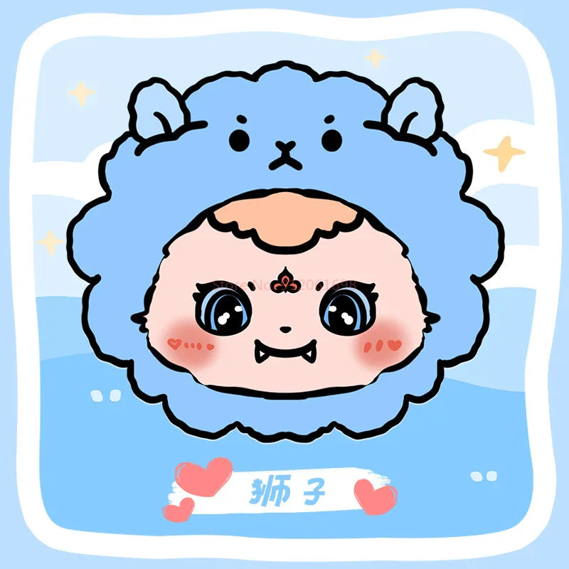 Huoling Family Never End Serie Cute Blind Box Vinyl Doll Mystery Bag Kawai Tide Play Desktop Decoration Collect Pendant Toy Gift