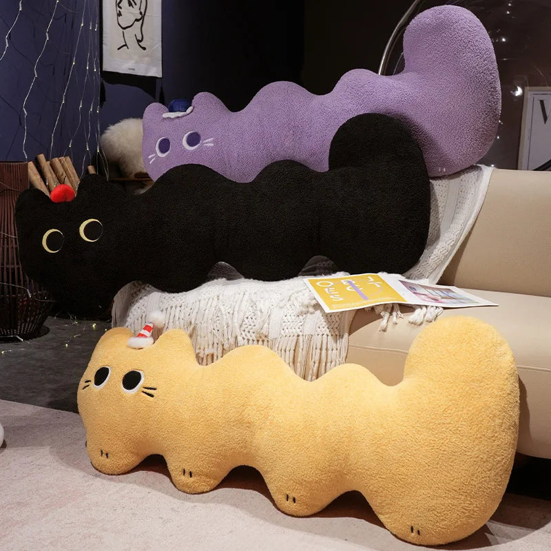 Plush Cat Long Pillow Toy 90-120cm