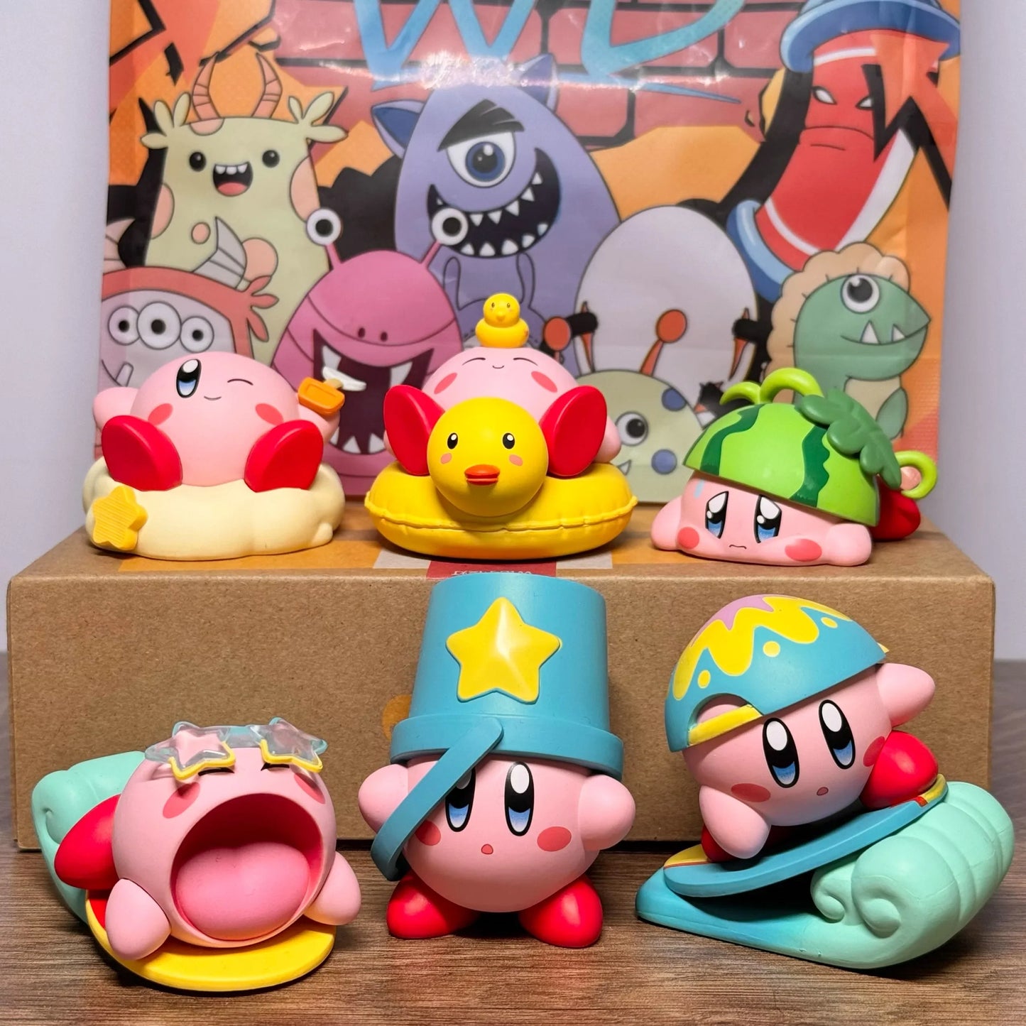 Kirby Beach Party Blind Box – Q-Version Anime Star Series