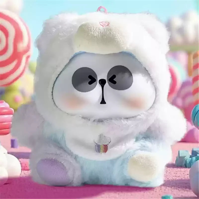 Genuine Mr.Pa Candy Series Blind Box Little Panda Candy Vinyl Face Doll Bag Pendant Mystery Box Kawaii Collect Toy Girl'S Gift Confirm 1