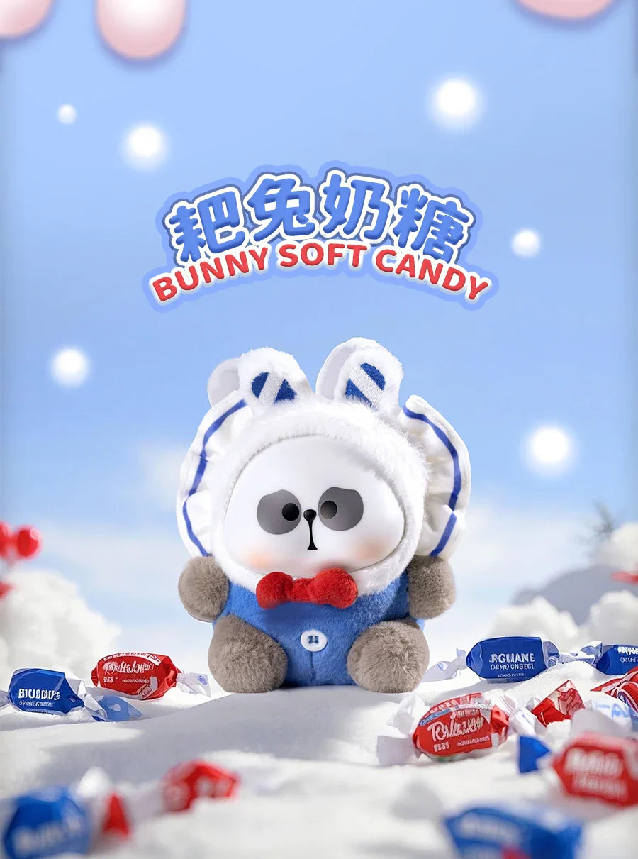 Genuine Mr.Pa Candy Series Blind Box Little Panda Candy Vinyl Face Doll Bag Pendant Mystery Box Kawaii Collect Toy Girl'S Gift