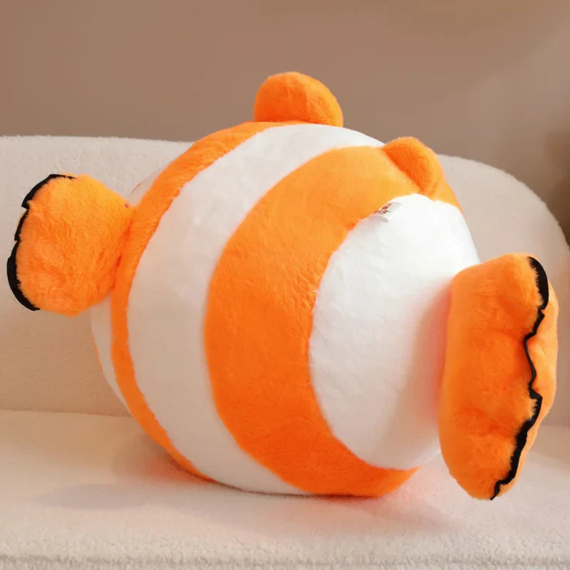 Plush Fluffy Clownfish Pillow Toys l Stuffed Toy - 50-60cm