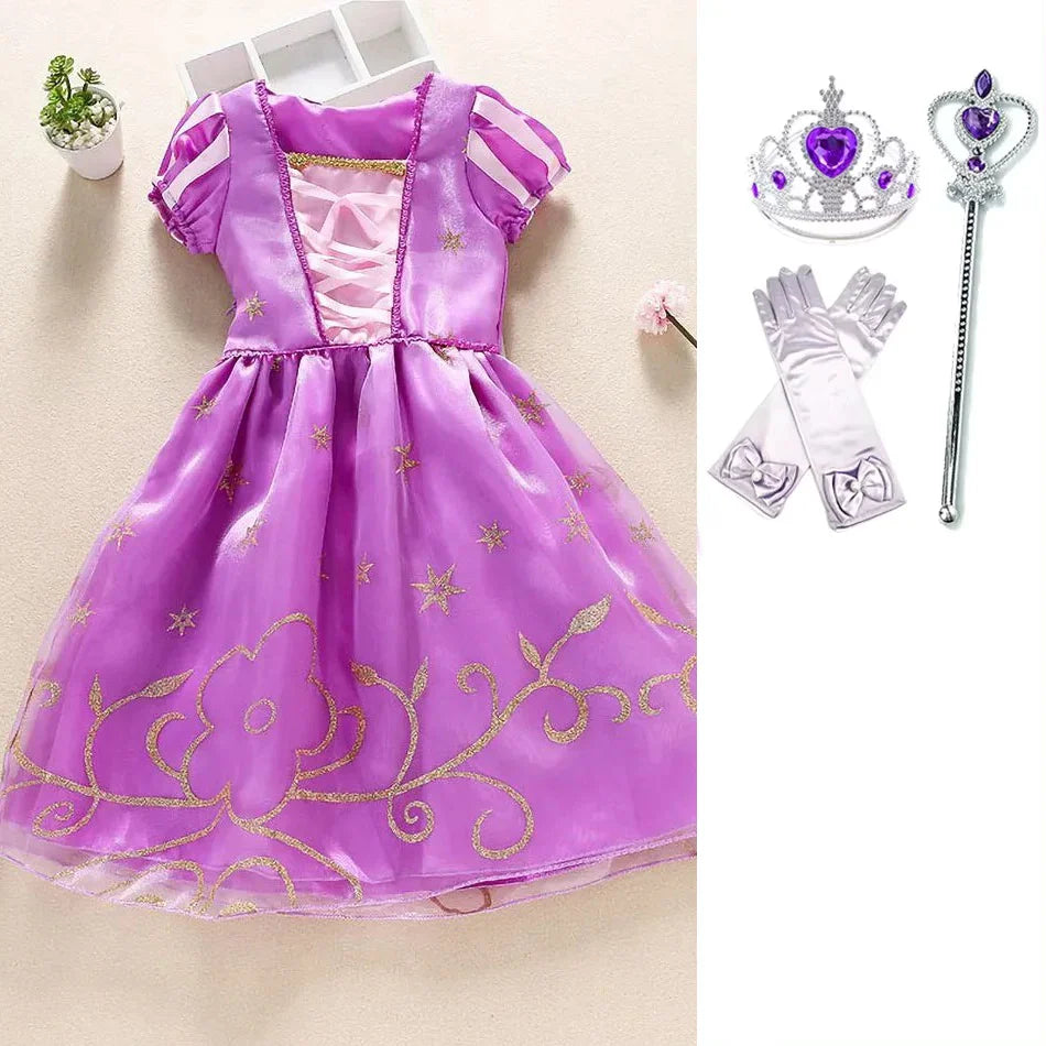 Girls Princess Costume Dress ( Dress 04 and Set