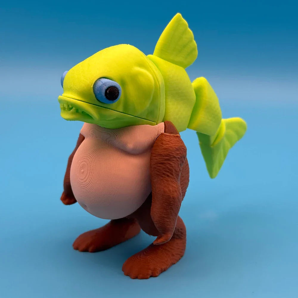 Italian Brainrot Collectible Figures – Tung Tung Tung Sahur & Tralalero Tralala | Meme Desk Toys