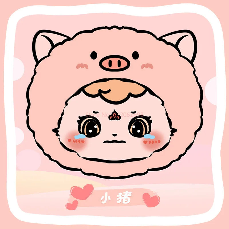 Huoling Family Never End Serie Cute Blind Box Vinyl Doll Mystery Bag Kawai Tide Play Desktop Decoration Collect Pendant Toy Gift