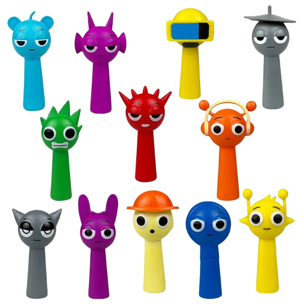 Plush Sprunki Incredibox Stuffed Toy