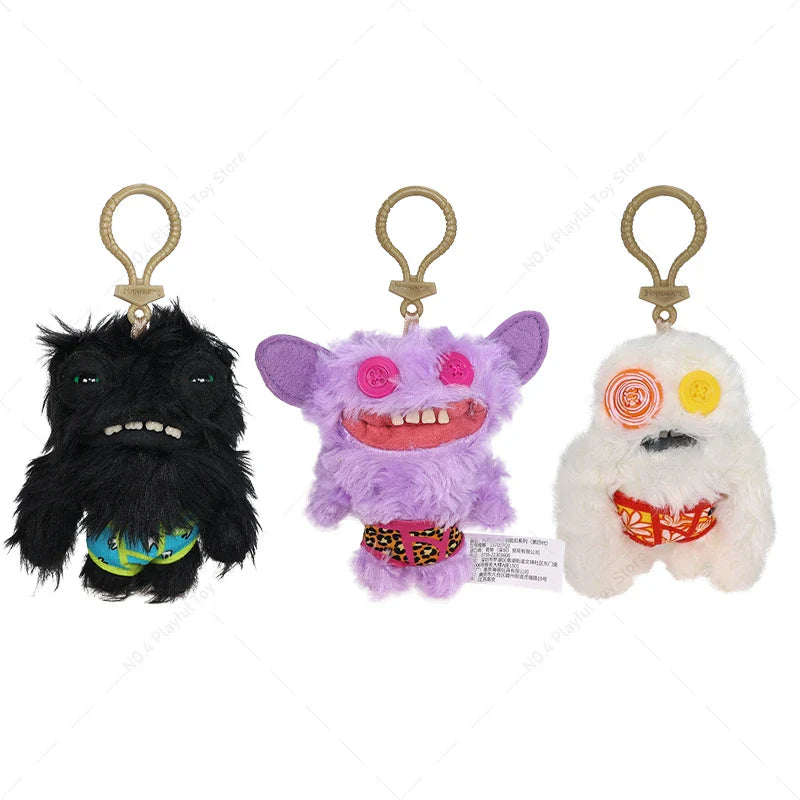 Plush Fuggler Ugly Monsters Teeth Plush Keychain Pendant Toy