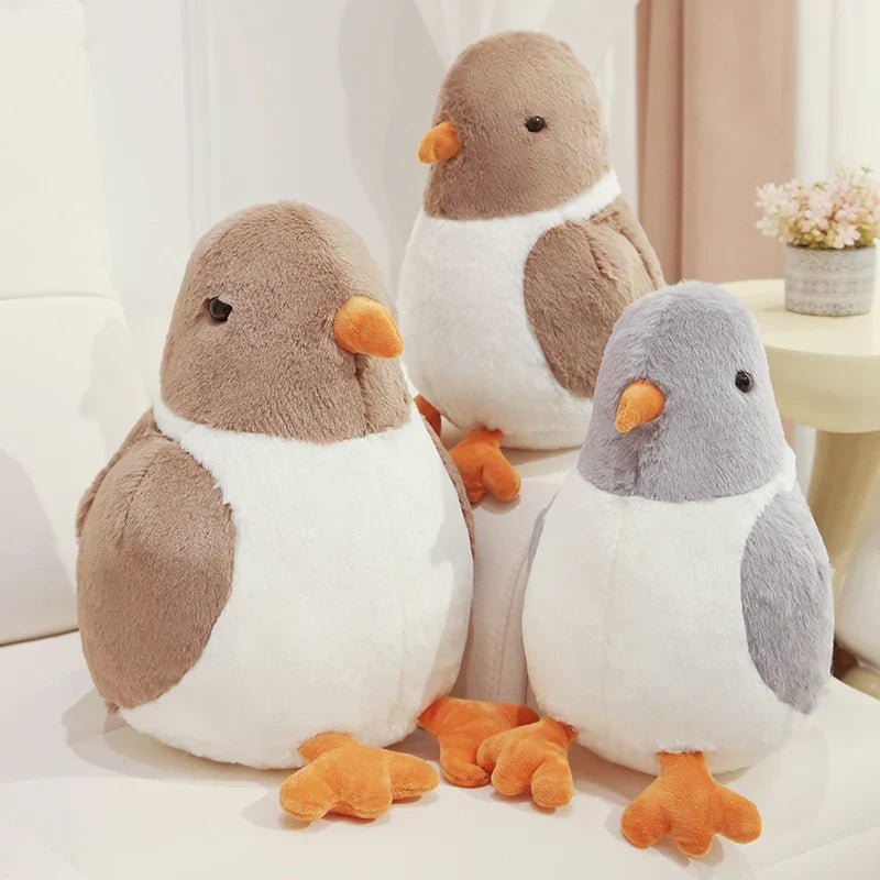 Plush Chubby Pigeon Stuffed Toy 30-40cm
