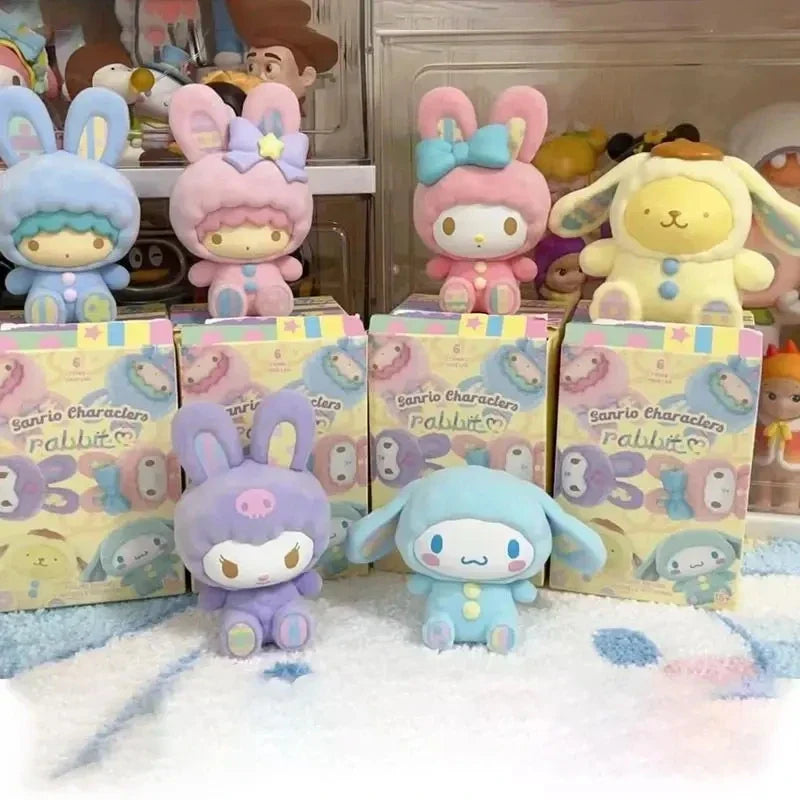 Sanrio Rabbit Series Blind Box – Kuromi, Melody, Yugui Dog & More