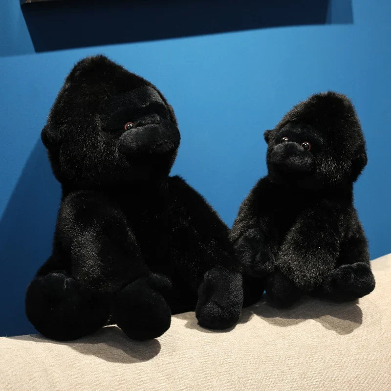Plush Black Monkey Chimpanzee Stuffed Toy 22cm-32cm