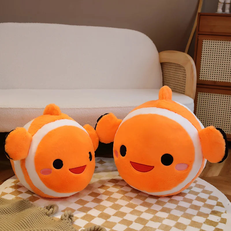 Plush Fluffy Clownfish Pillow Toys l Stuffed Toy - 50-60cm